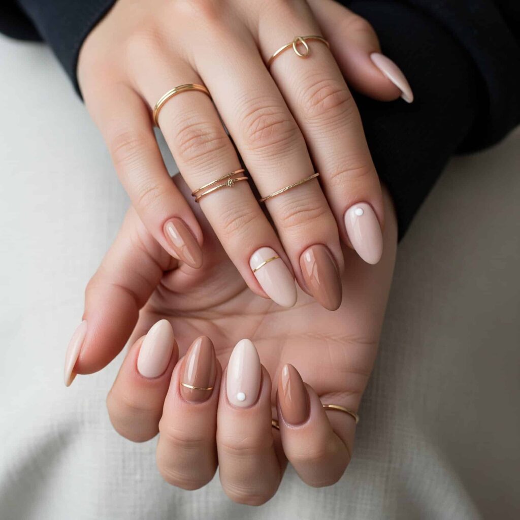 unghie autunnali 2025